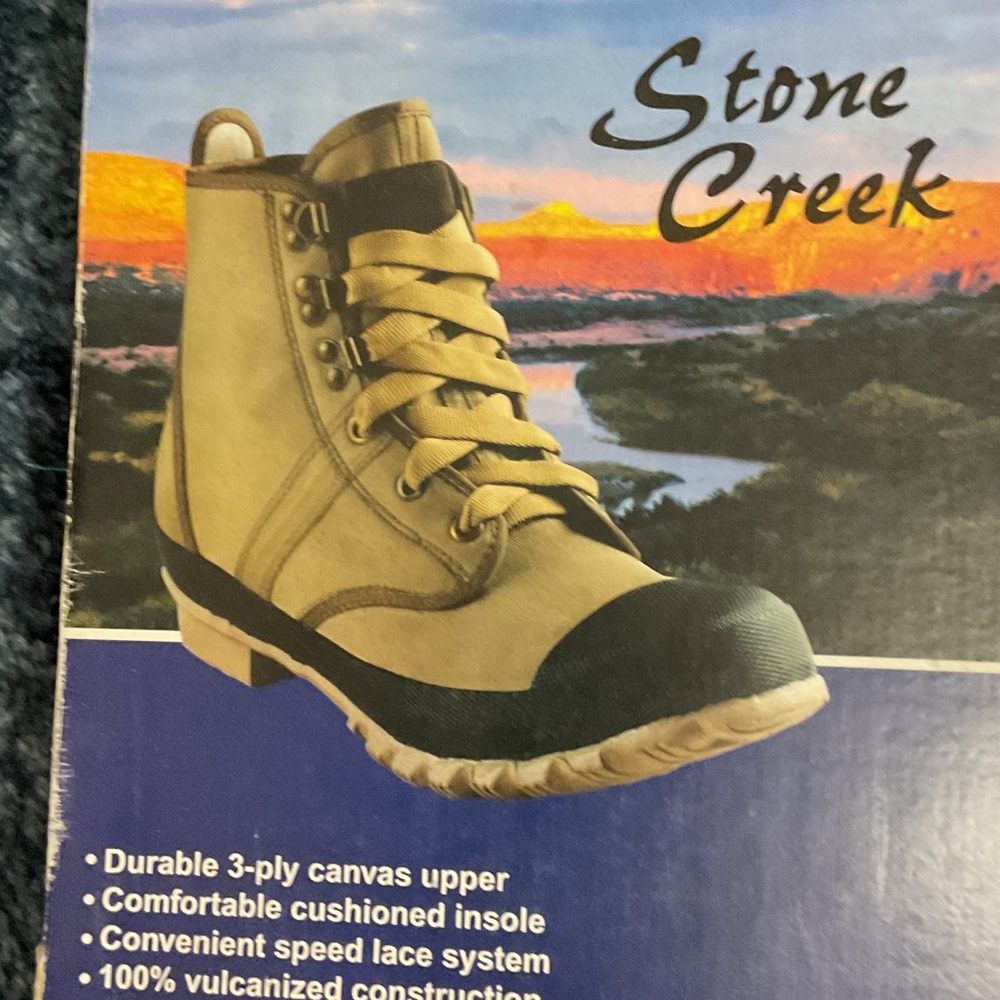 Stone Creek Men's Durable Canvas Boots